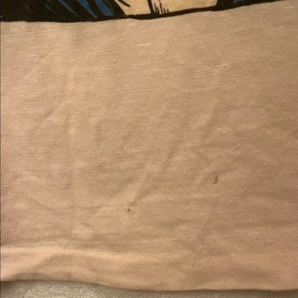 Re/Done Pink Classic Pizza Tee - Picture 5 of 7